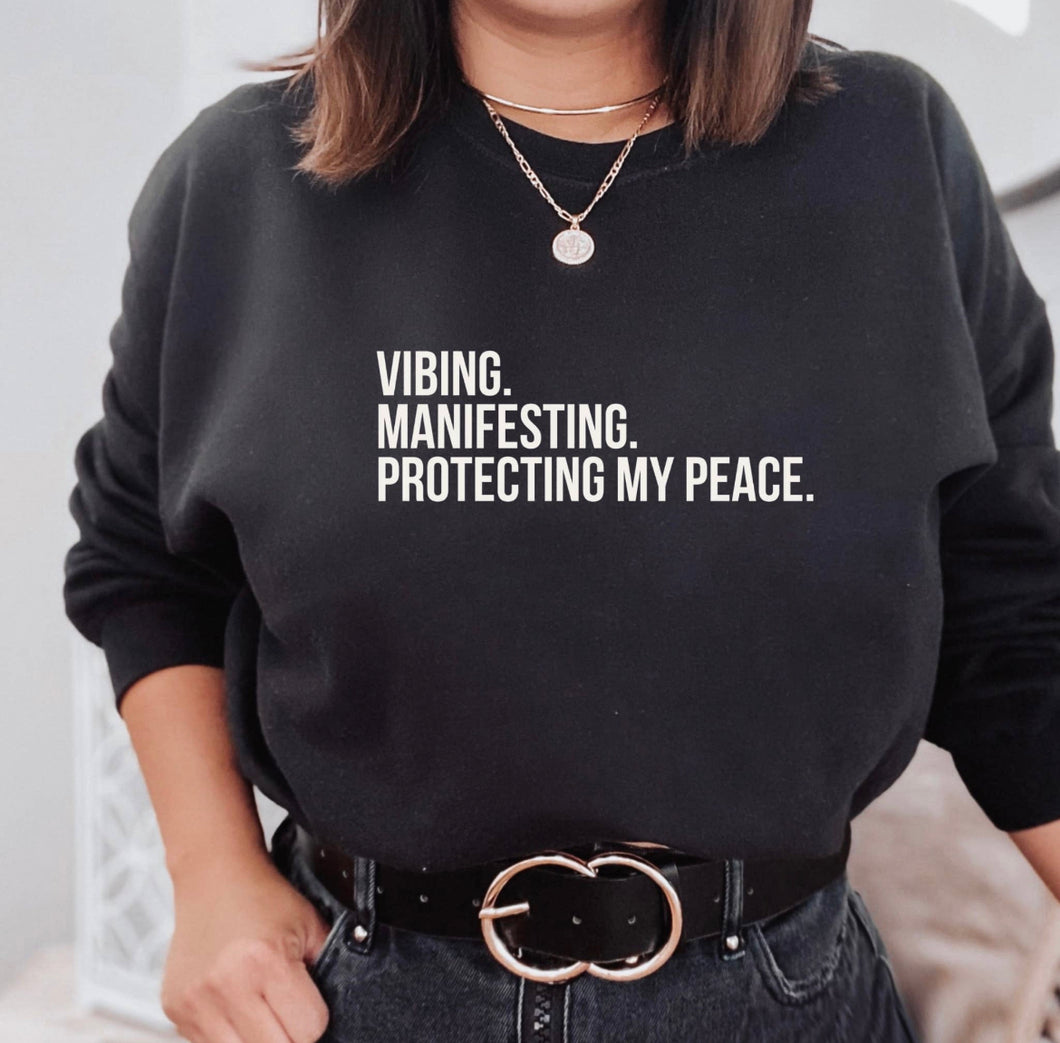 Protecting my peace sweater